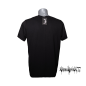 Preview: Premium T-Shirt "Ehrenkodex77", schwarz, Schriftzug gestickt
